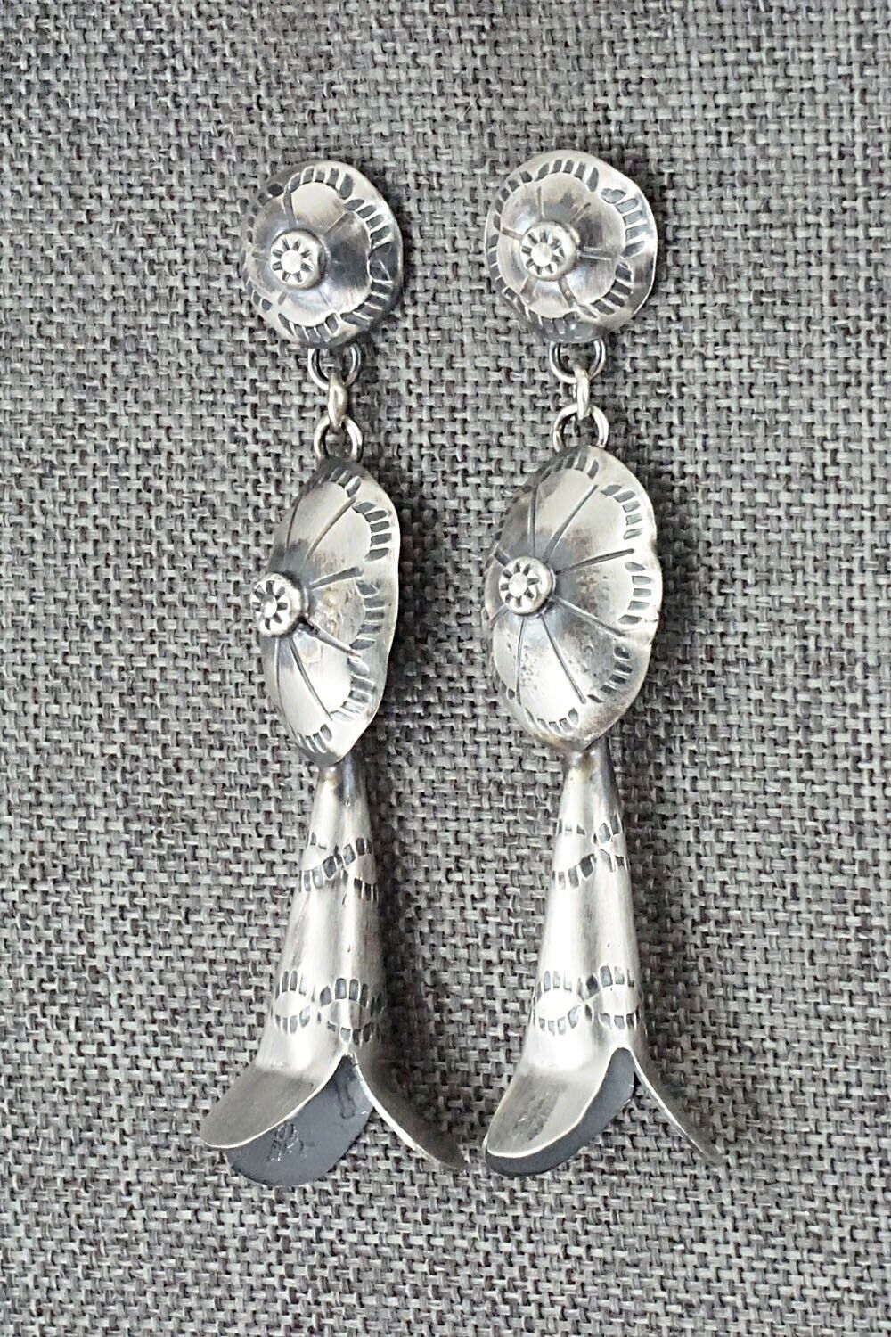 Sterling Silver Earrings - Gabrielle Yazzie