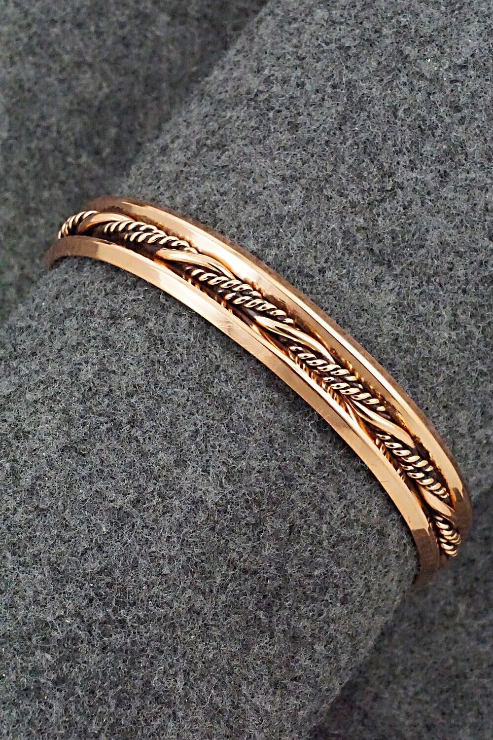 Copper Bracelet - Elaine Tahe