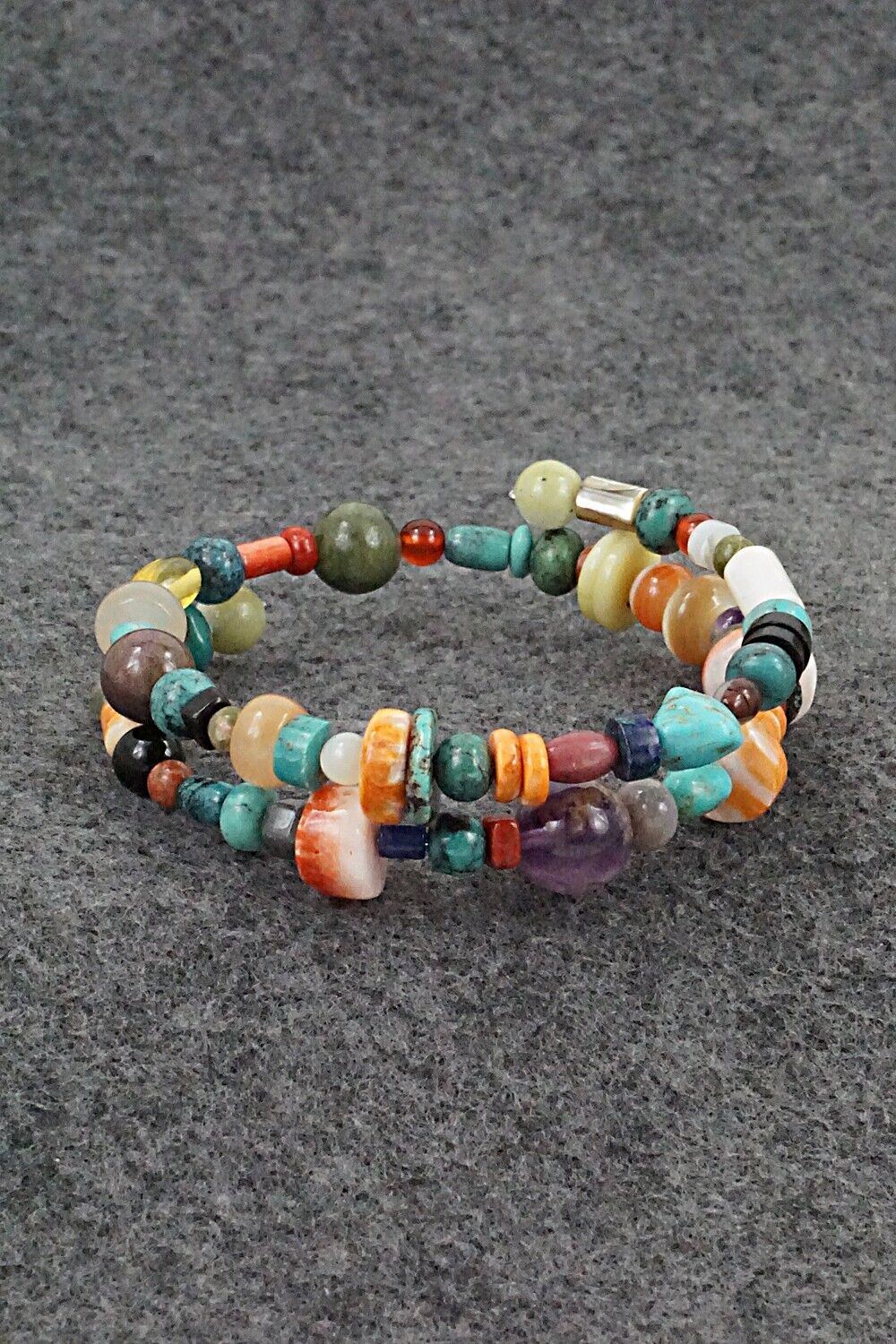 Multi-Stone Beaded Bracelet - Helen Tsosie