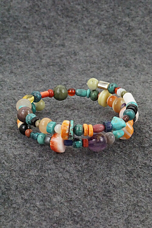 Multi-Stone Beaded Bracelet - Helen Tsosie