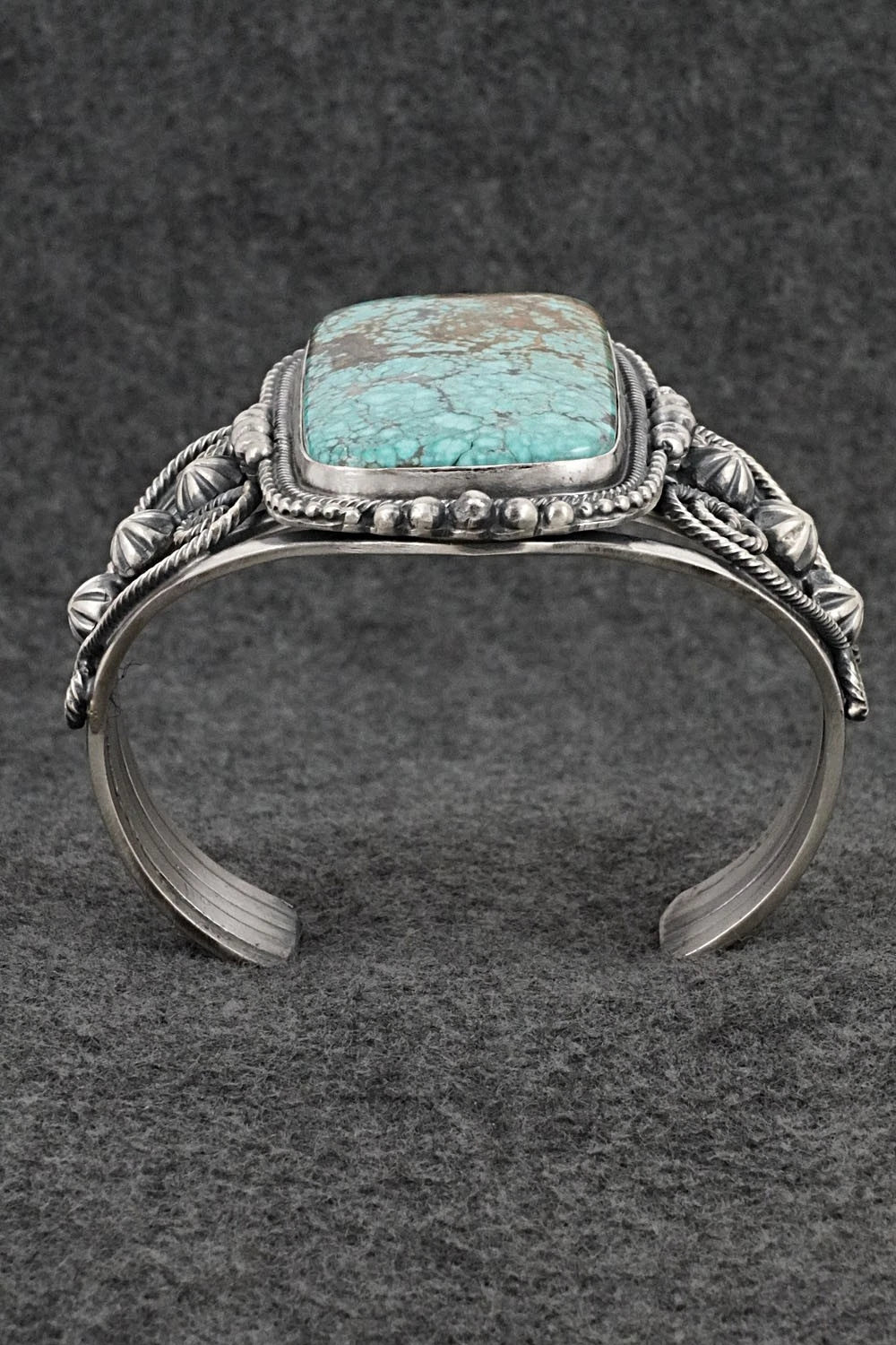 Turquoise & Sterling Silver Bracelet - Bobby Johnson