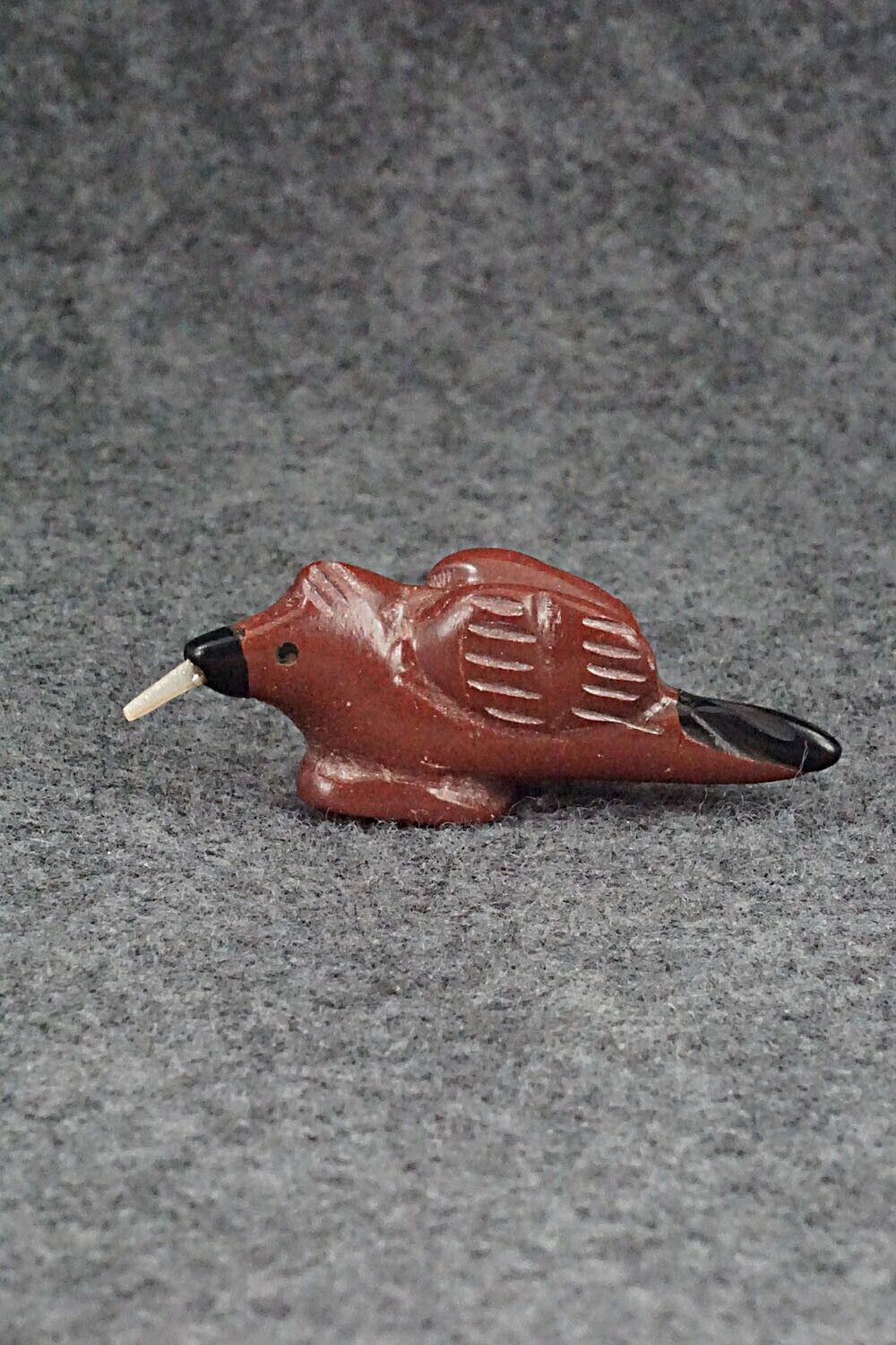 Hummingbird Zuni Fetish Carving - Justin Red Elk