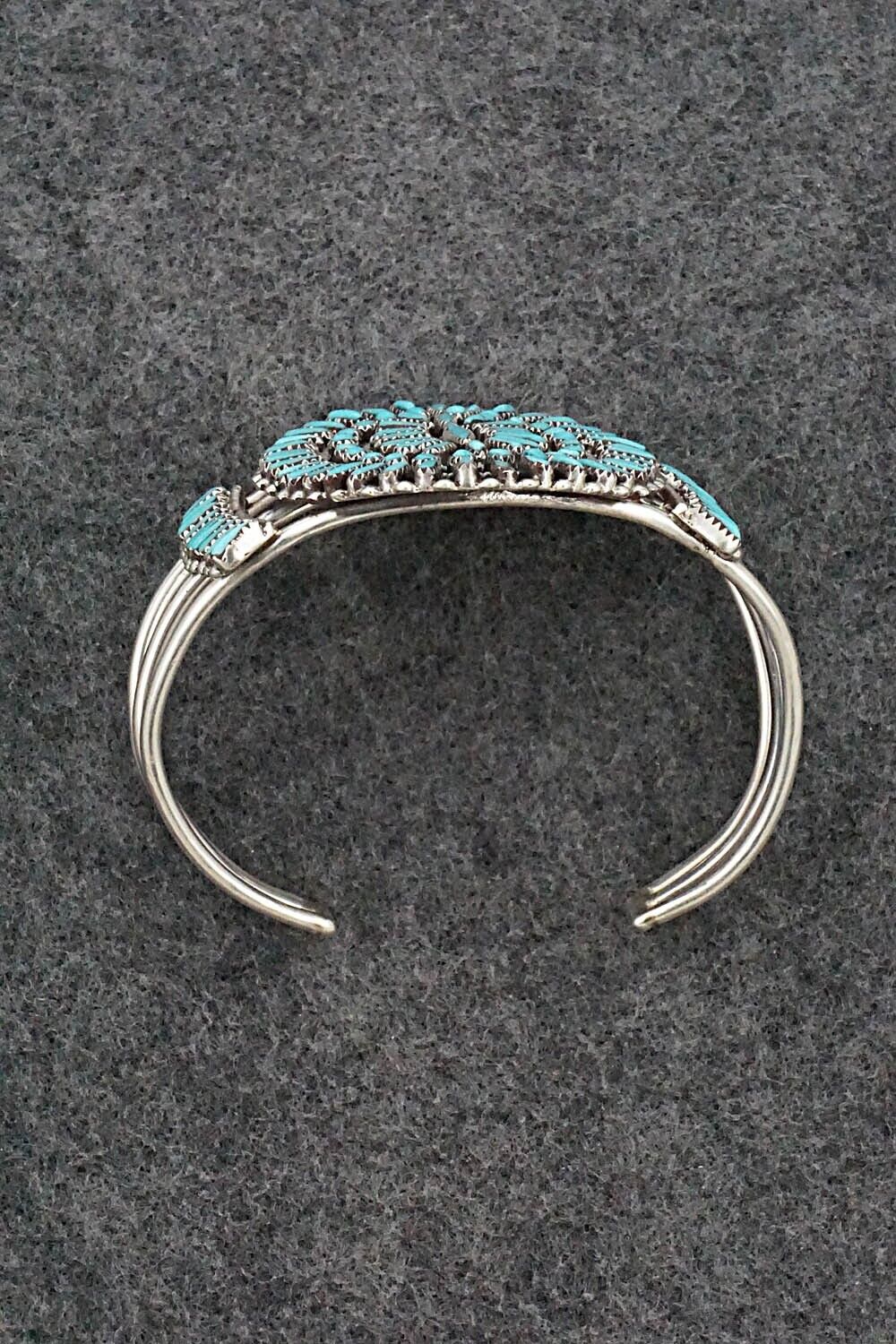 Turquoise & Sterling Silver Bracelet - Judy Wallace