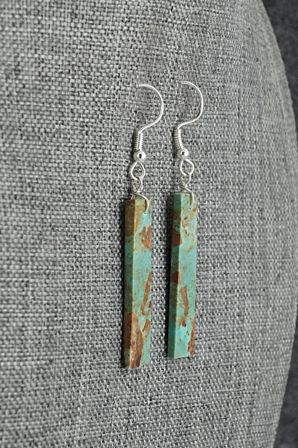 Turquoise & Sterling Silver Earrings - Tammy Nolcot