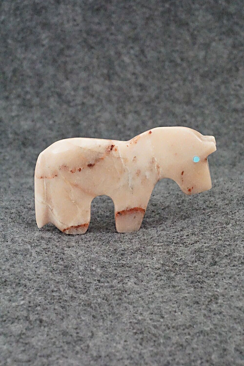 Horse Zuni Fetish Carving - Bernard Laiwakete
