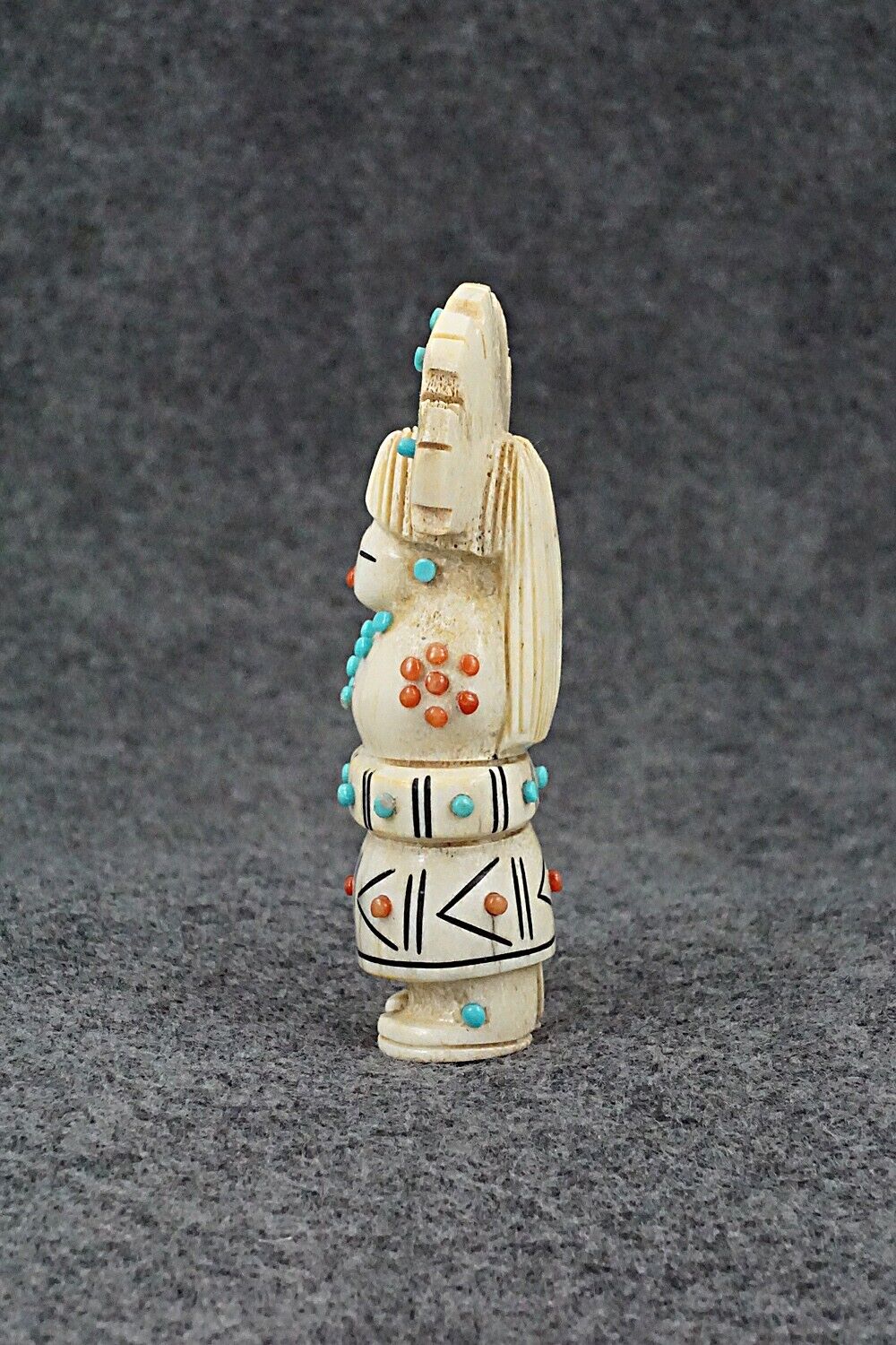 Corn Maiden Zuni Fetish Carving - Claudia Peina