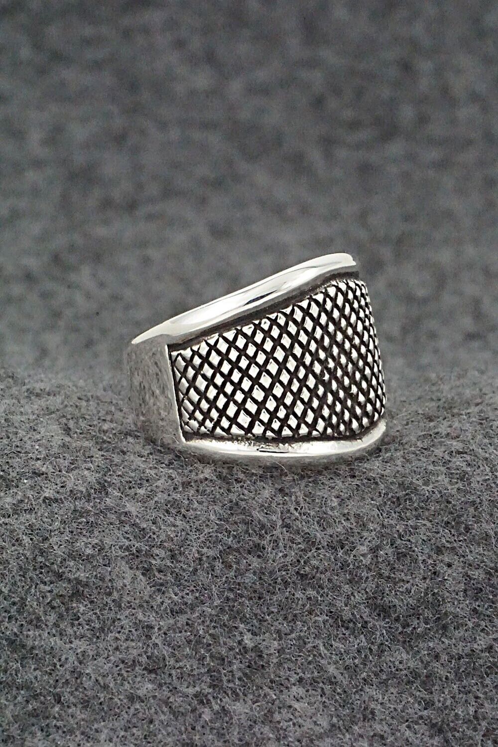 Sterling Silver Ring - Raymond Coriz - Size 10