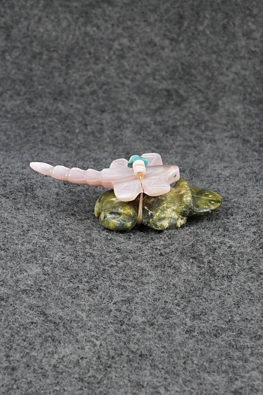 Frog Zuni Fetish Carving - Daisy Rose Leonard