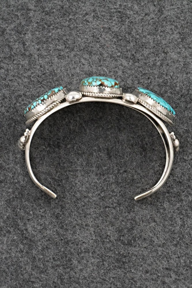 Turquoise & Sterling Silver Bracelet - Ray Nez