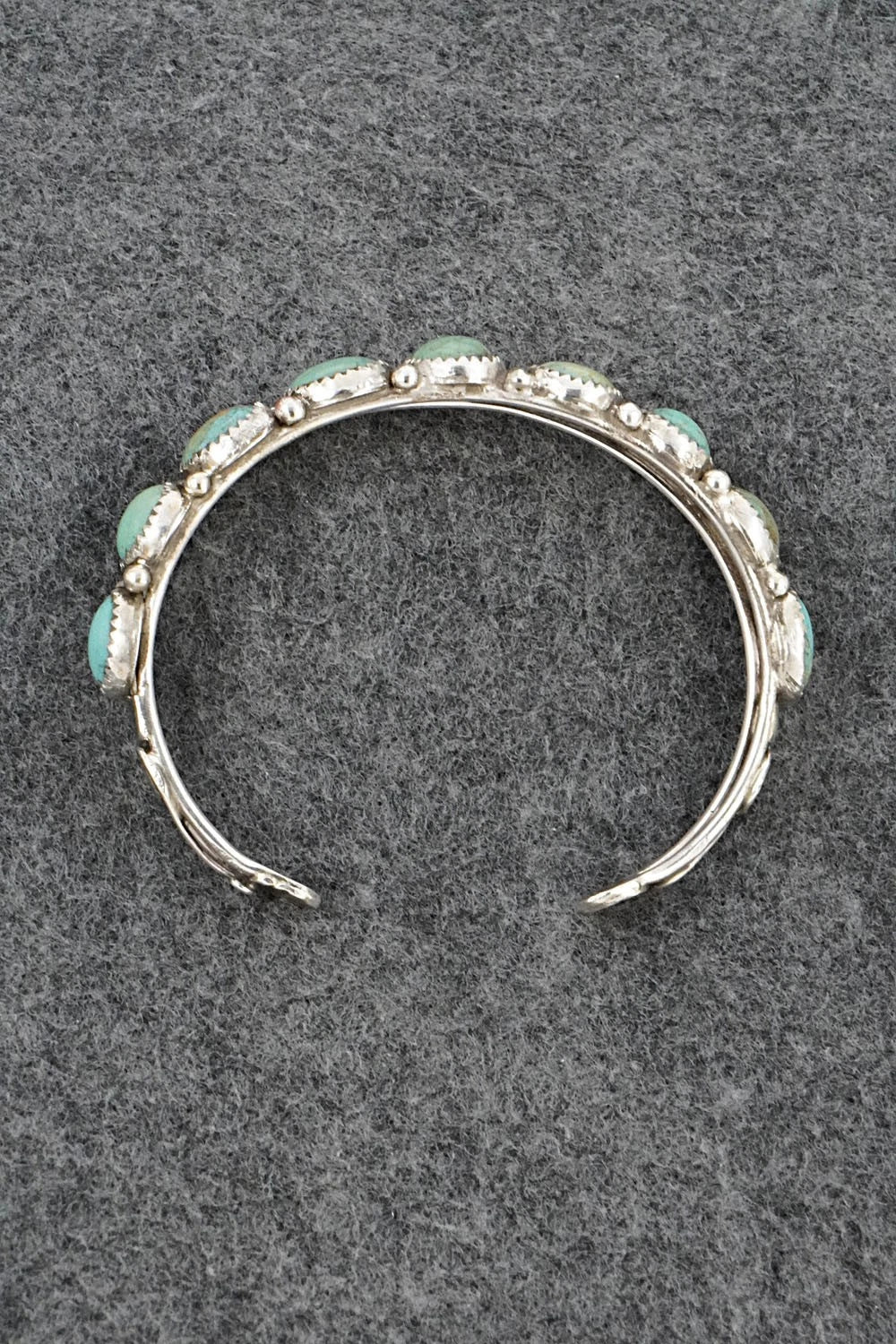 Turquoise & Sterling Silver Bracelet - Priscilla Reeder