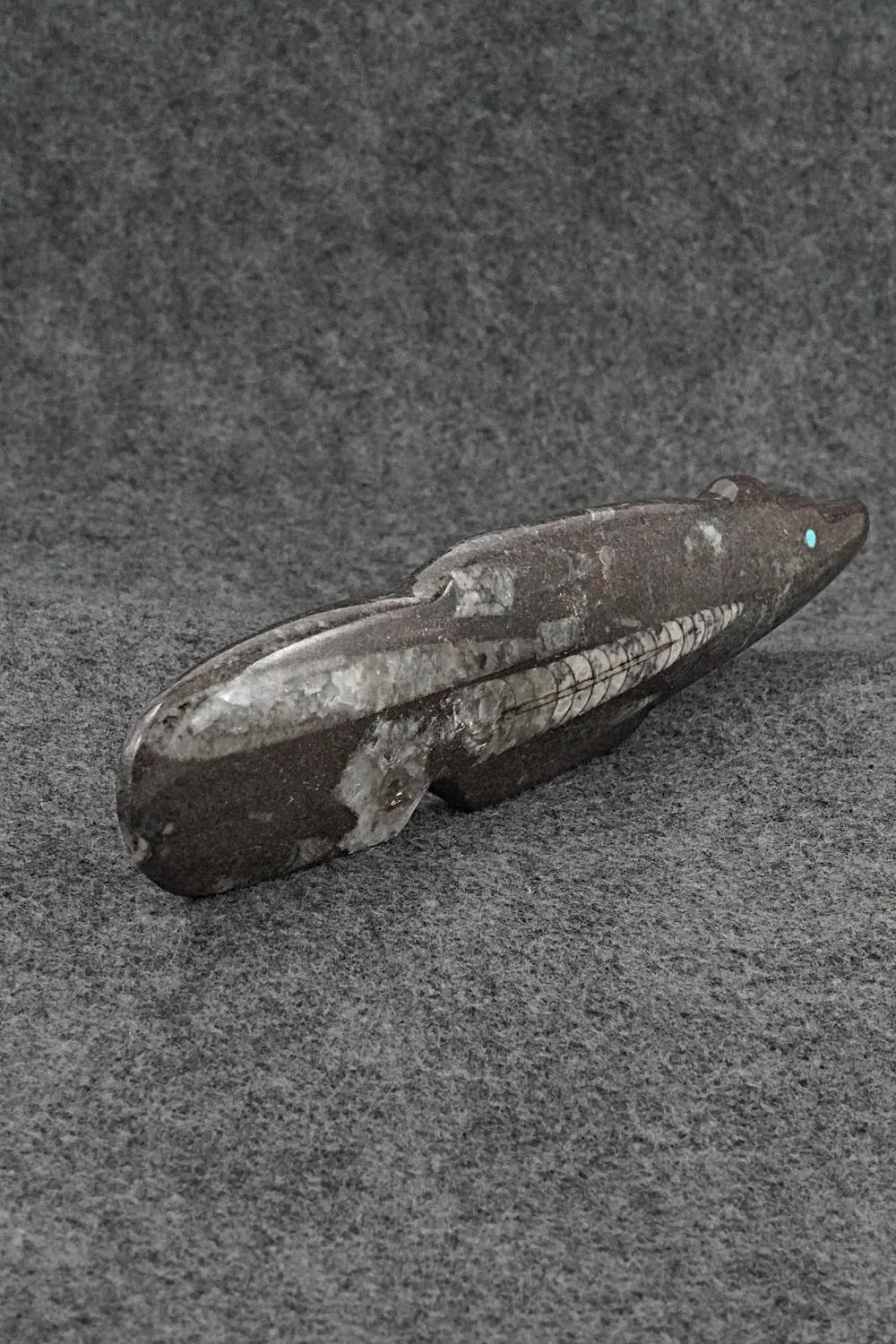 Bear Zuni Fetish Carving - Bernard Laiwakete