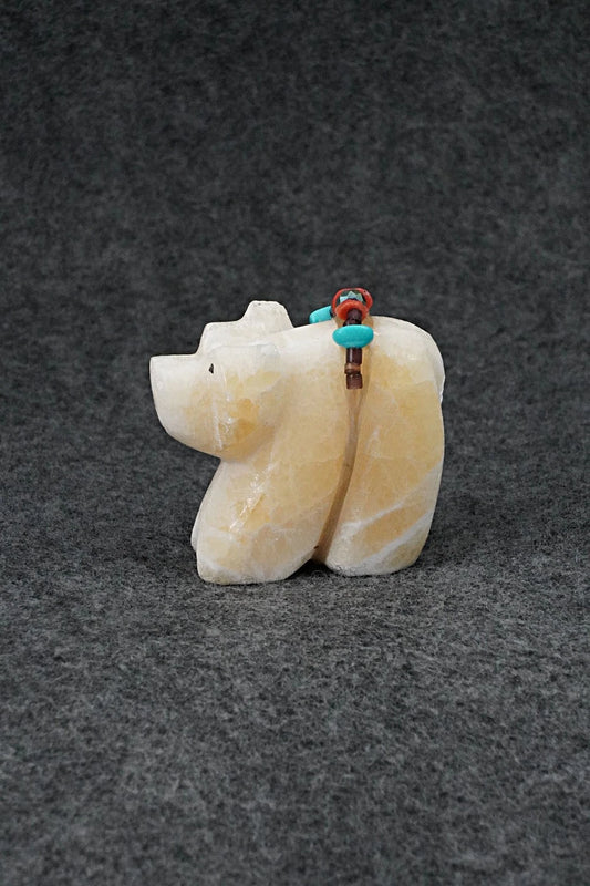 Bear Zuni Fetish Carving - Benina Kallestewa