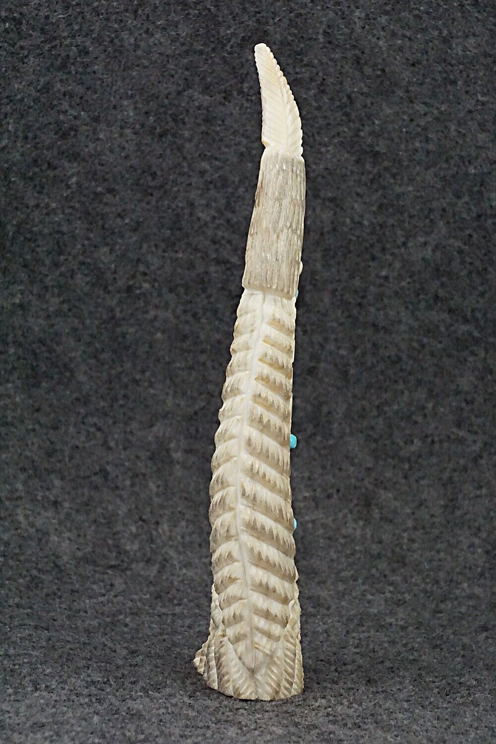 Corn Maiden Zuni Fetish Carving - Garrick Weeka