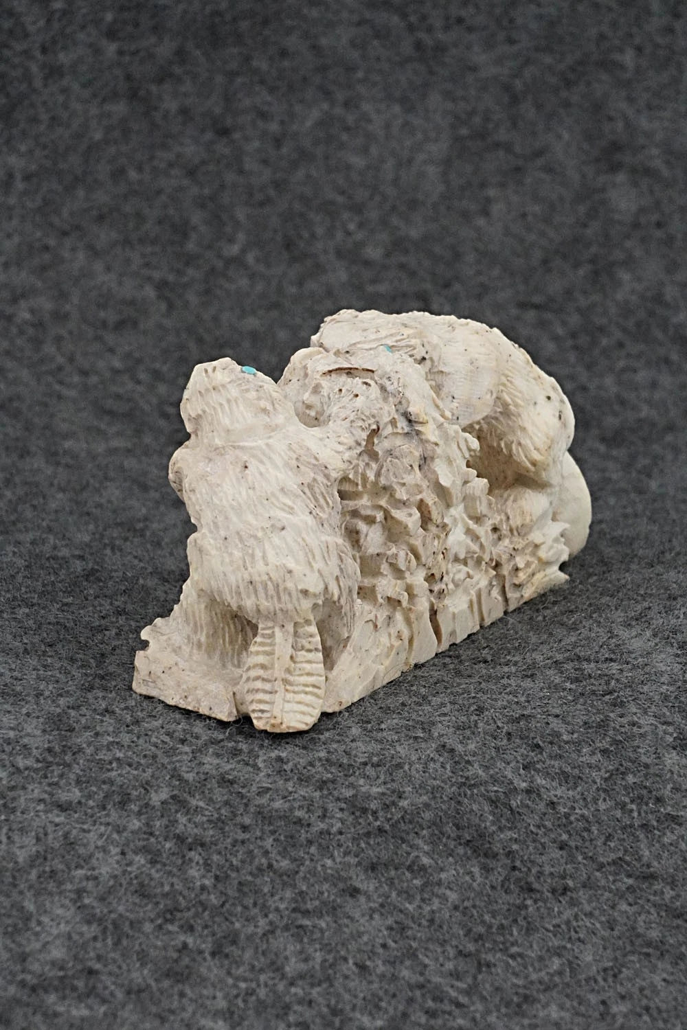 Beaver Zuni Fetish Carving - Adrian Cachini