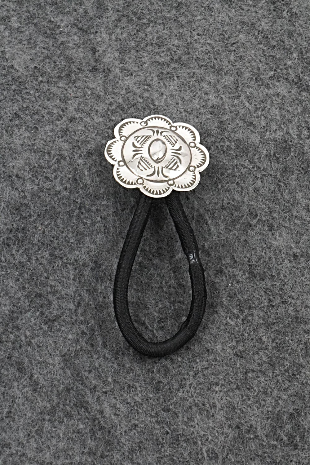 Sterling Silver Hair Tie - Bertha Begay