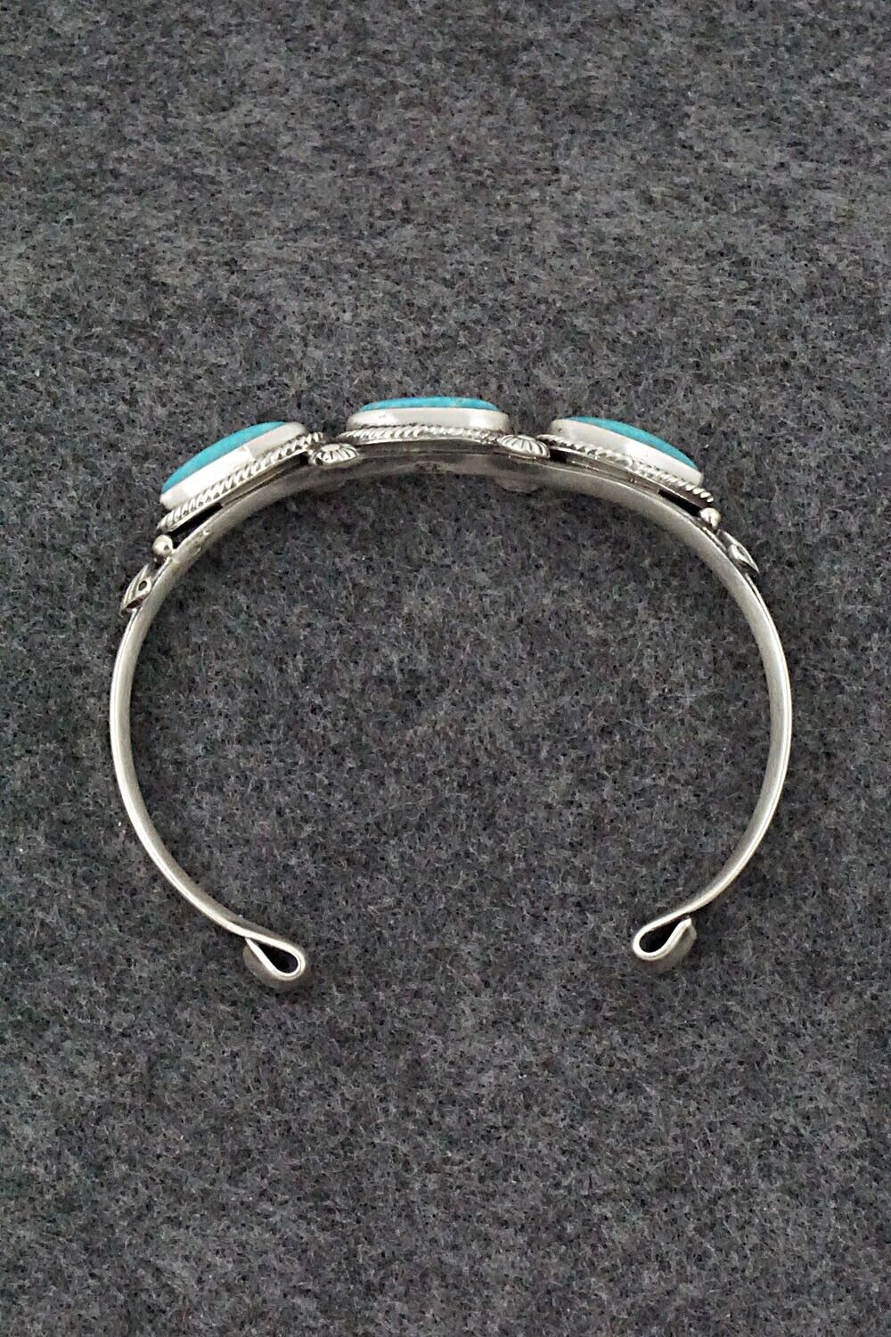 Turquoise & Sterling Silver Bracelet - Bobby Platero
