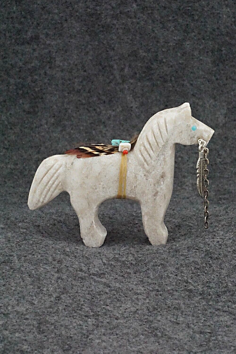 Horse Navajo Fetish Carving - Ben Livingston