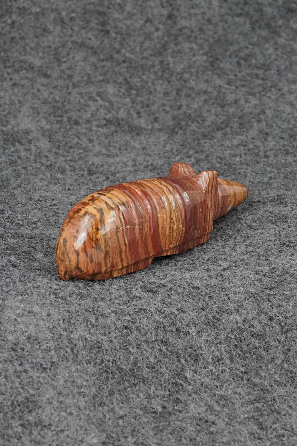 Armadillo Zuni Fetish Carving - Clayton Panteah