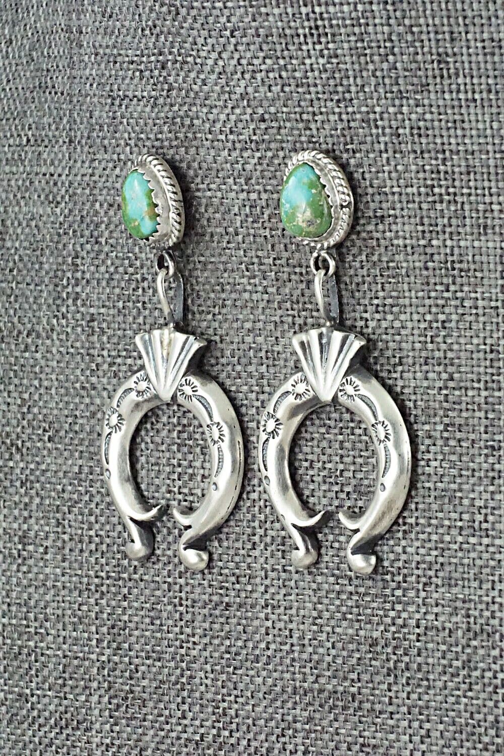 Turquoise & Sterling Silver Earrings - Paige Gordon