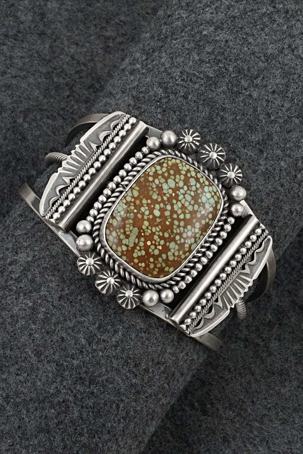 Turquoise & Sterling Silver Bracelet - Rosita Calladitto