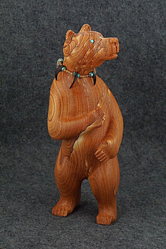 Big Bear Zuni Fetish Carving - Albert Eustace Sr.