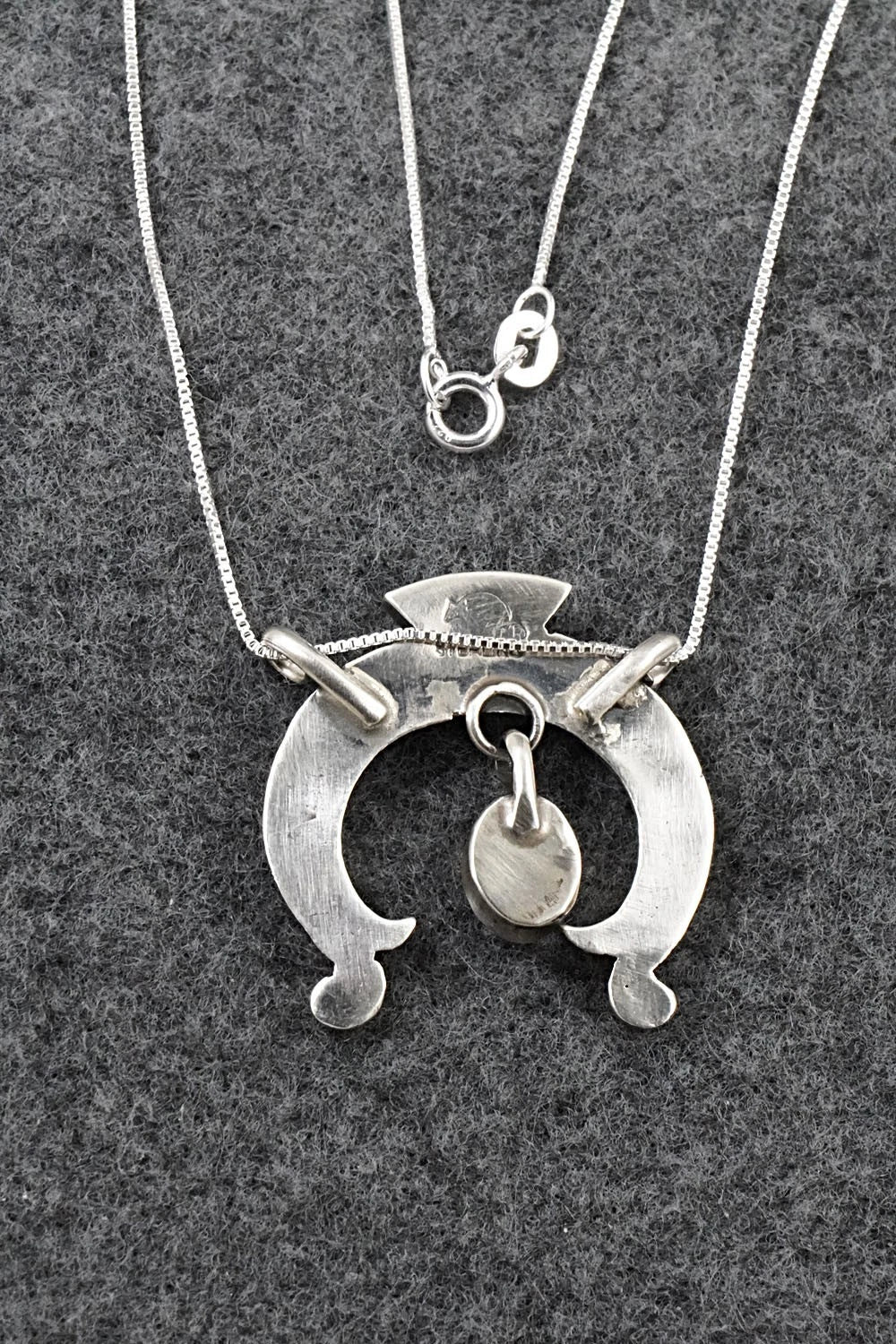 Turquoise & Sterling Silver Necklace - Gary Shorty