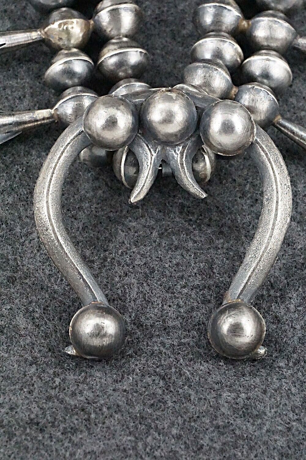 Sterling Silver Squash Blossom Set - Gilbert Martin