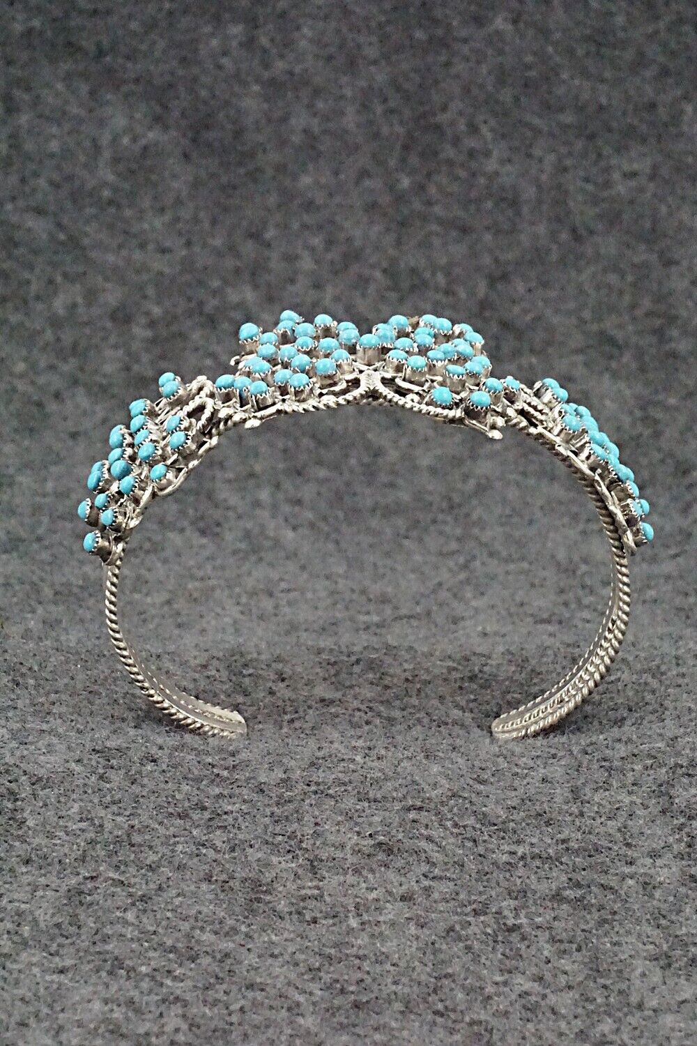 Turquoise & Sterling Silver Bracelet - Wayne Johnson