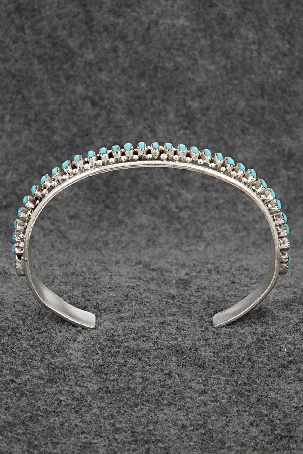 Turquoise & Sterling Silver Bracelet - Aurelia Hughte