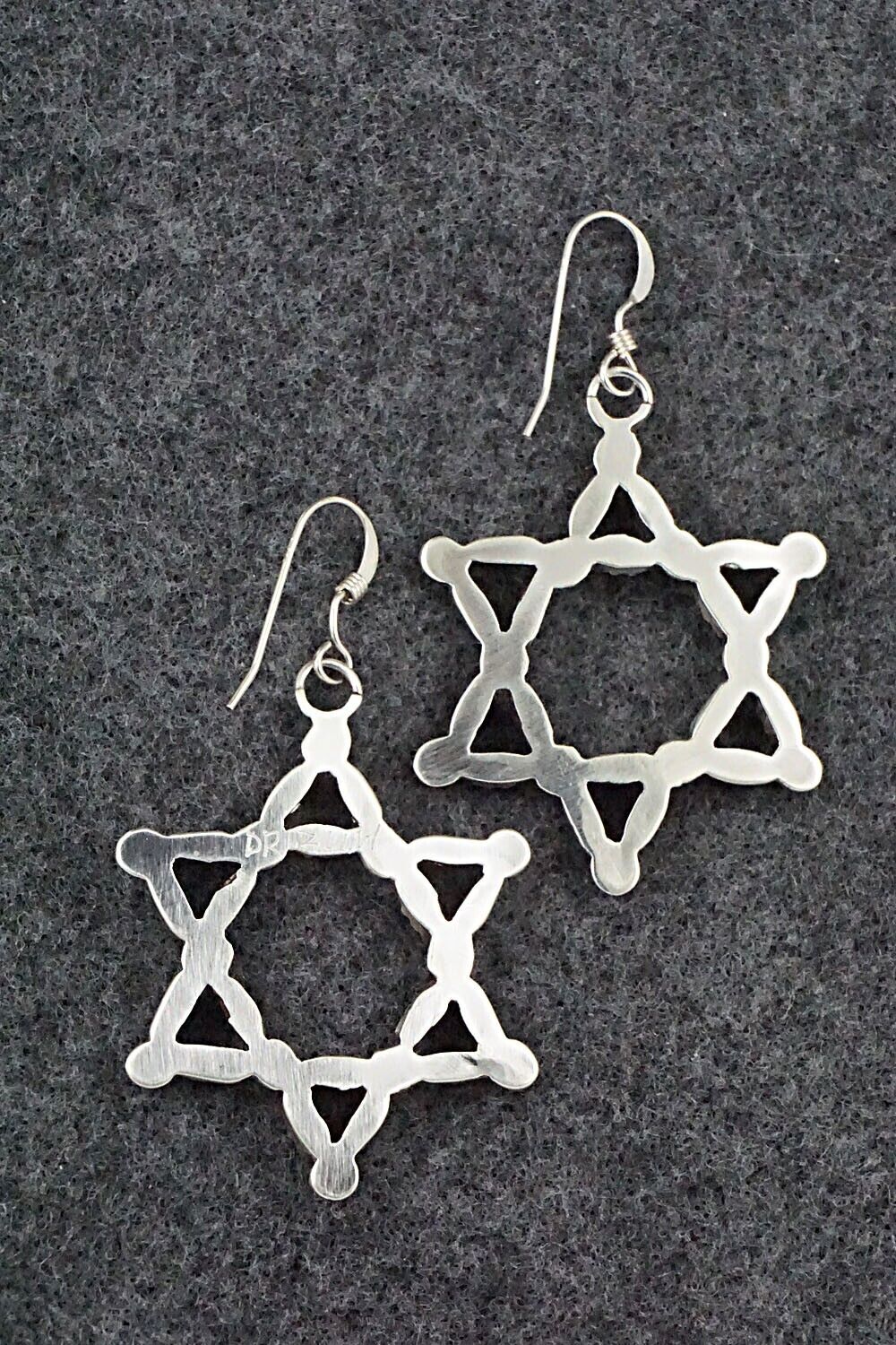 Turquoise & Sterling Silver Earrings - D. Ramancito