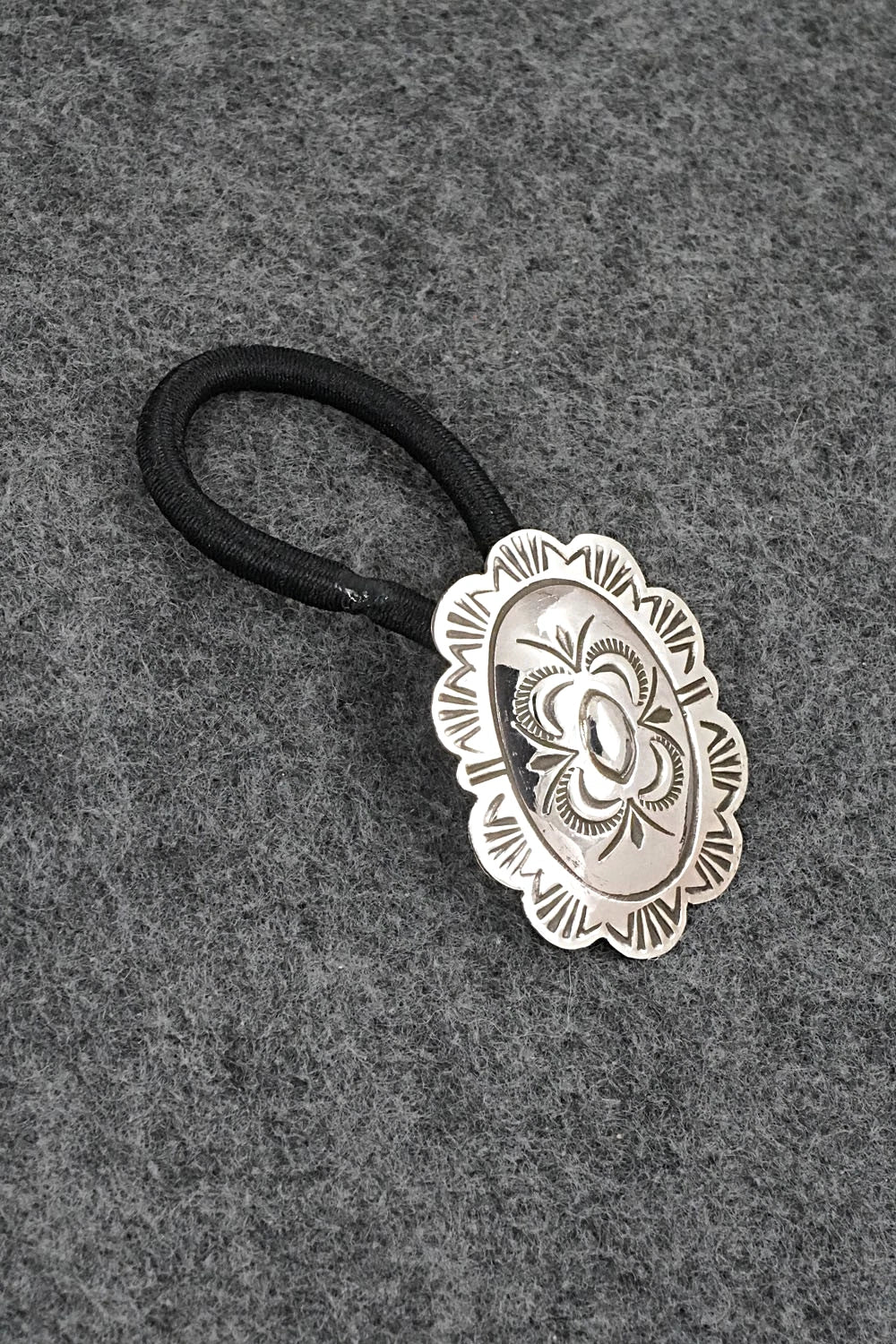 Sterling Silver Hair Tie - Bertha Begay
