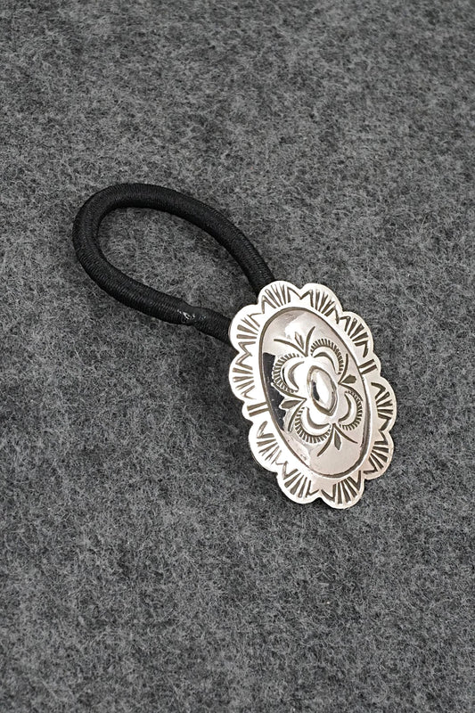 Sterling Silver Hair Tie - Bertha Begay