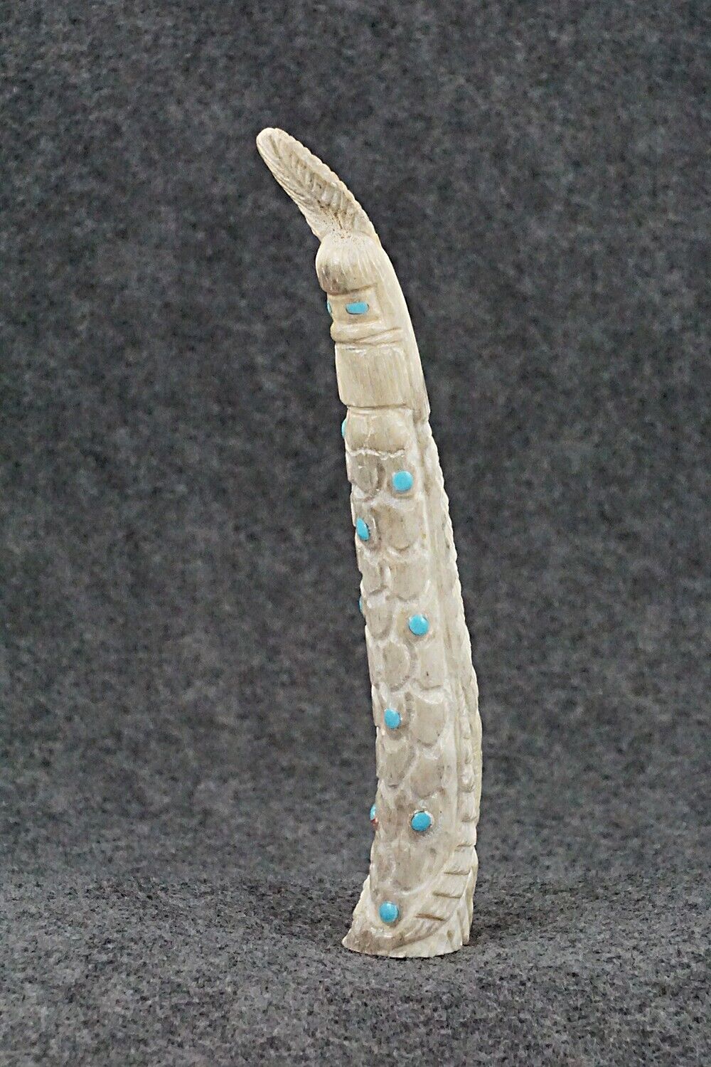 Corn Maiden Zuni Fetish Carving - Garrick Weeka