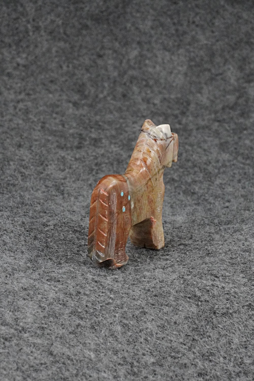 Horse Zuni Fetish Carving - Todd Etsate