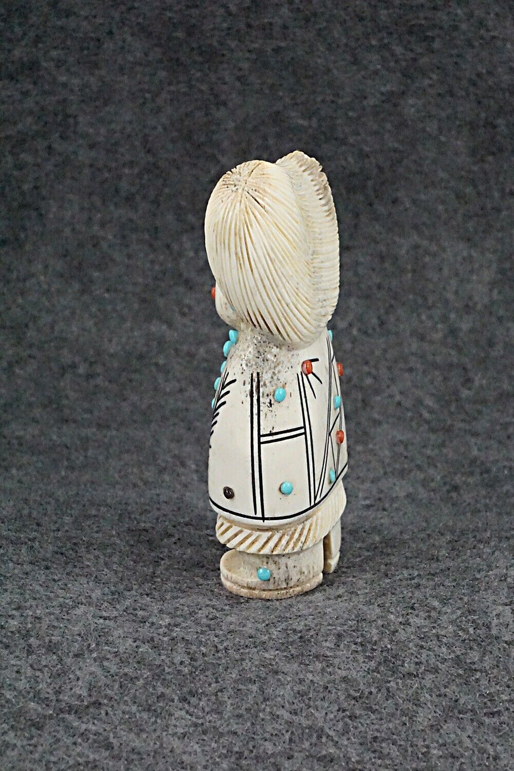 Corn Maiden Zuni Fetish Carving - Claudia Peina