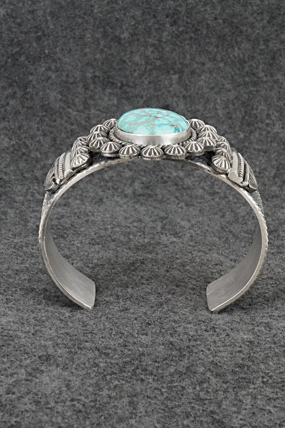 Turquoise & Sterling Silver Bracelet - Michael Calladitto