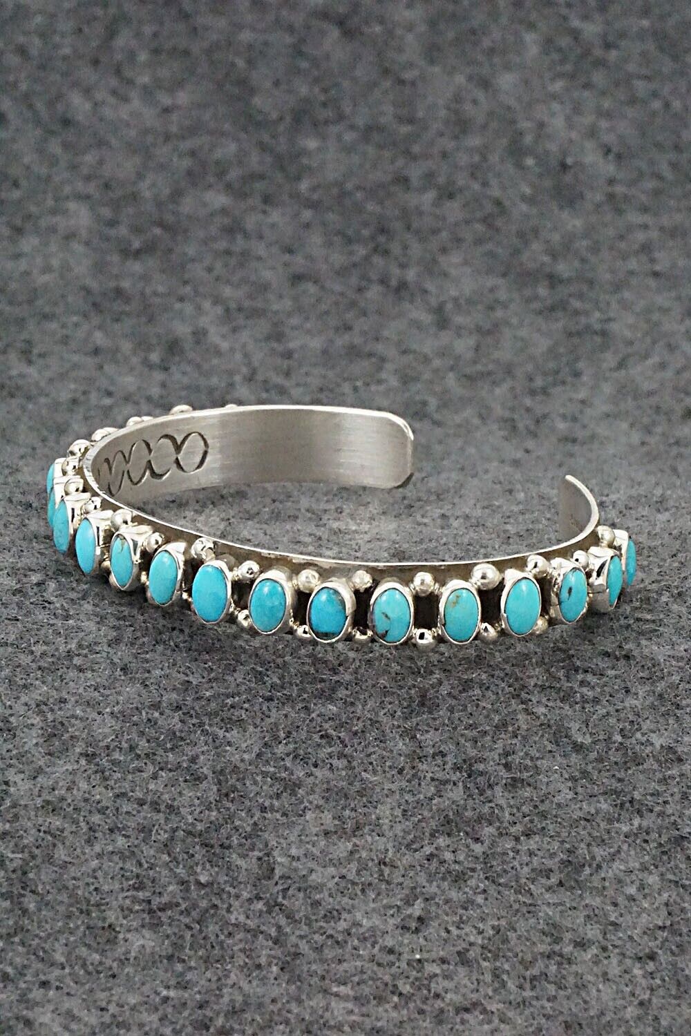 Turquoise & Sterling Silver Bracelet - Darlene Begay