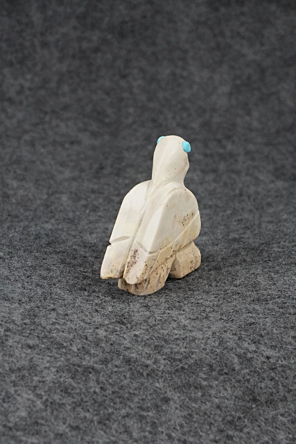 Eagle Zuni Fetish Carving - Cody Chavez