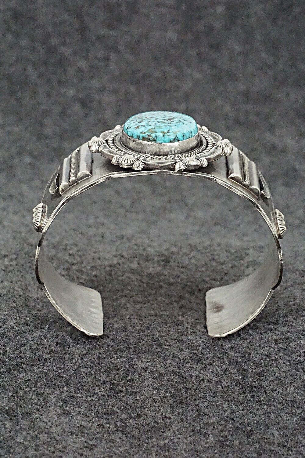 Turquoise & Sterling Silver Bracelet - Tom Lewis