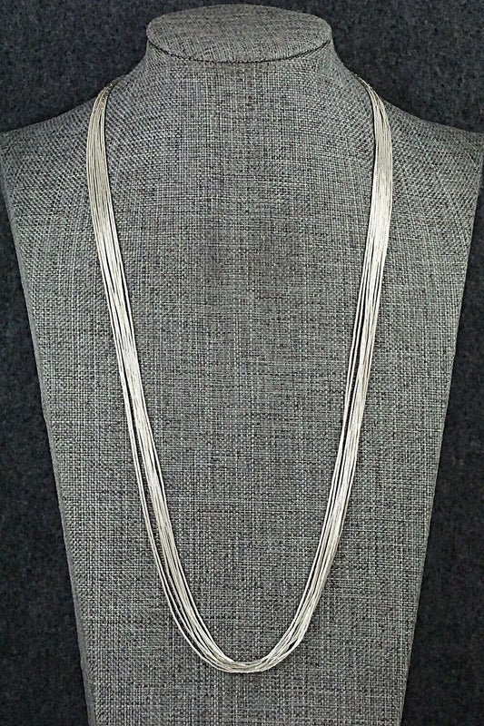 Liquid Silver Chain Necklace - Sterling Silver 30"