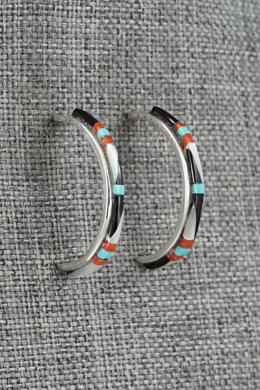 Multi-Stone & Sterling Silver Earrings - Jeanette Chavez