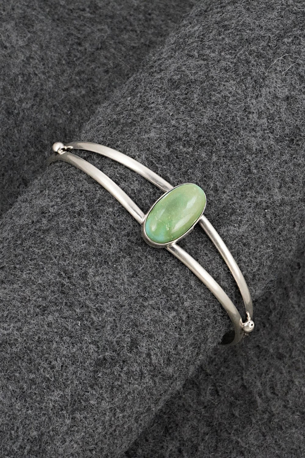 Turquoise & Sterling Silver Bracelet - Rosemary Saunders