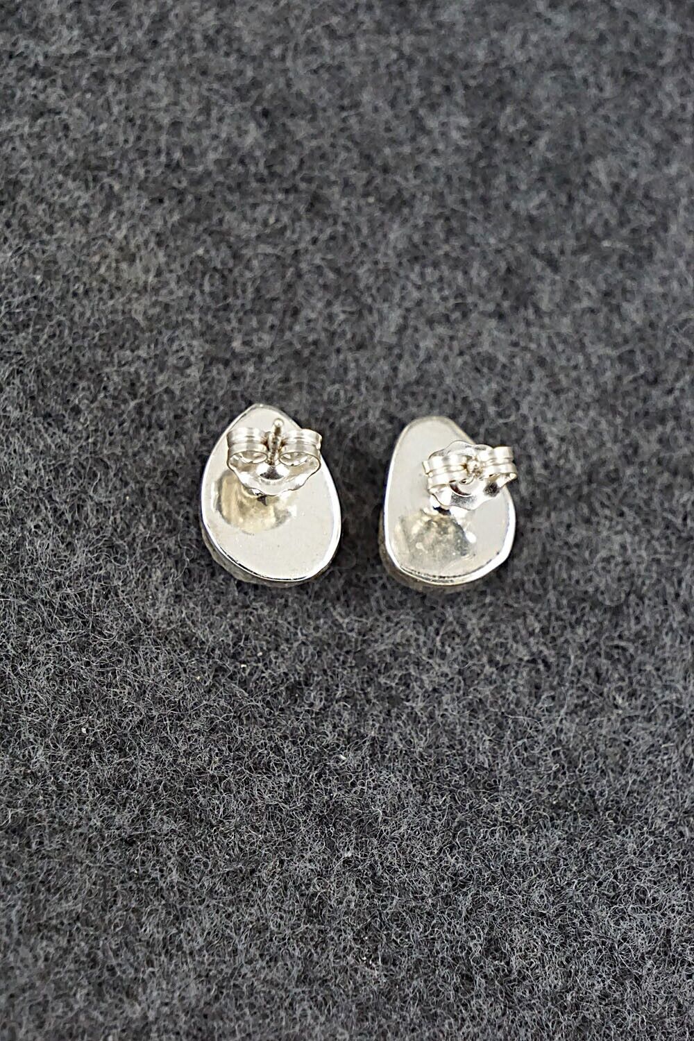 Turquoise & Sterling Silver Earrings - Annie Spencer