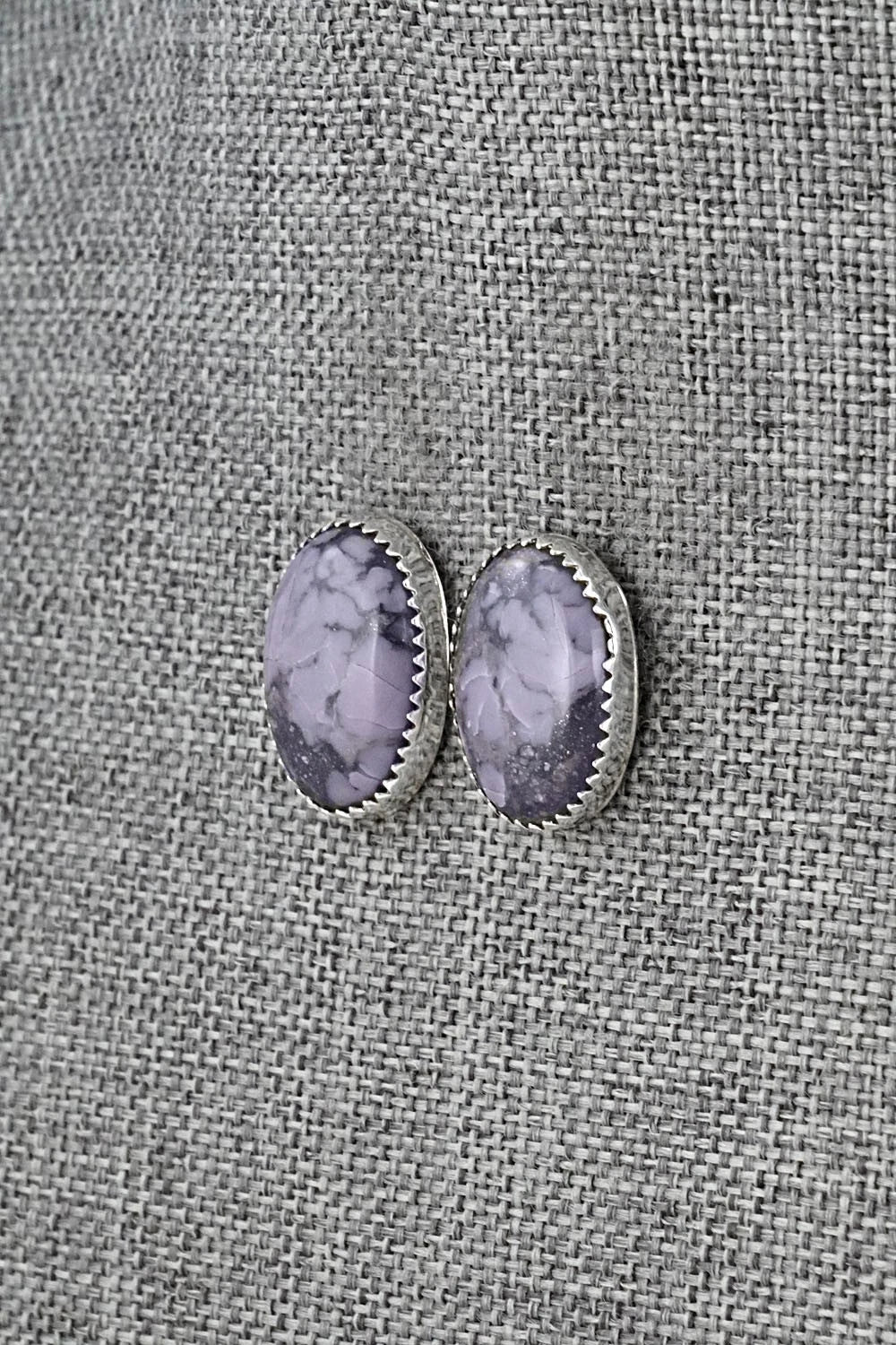 Morado & Sterling Silver Earrings - Murray Hannaweeka