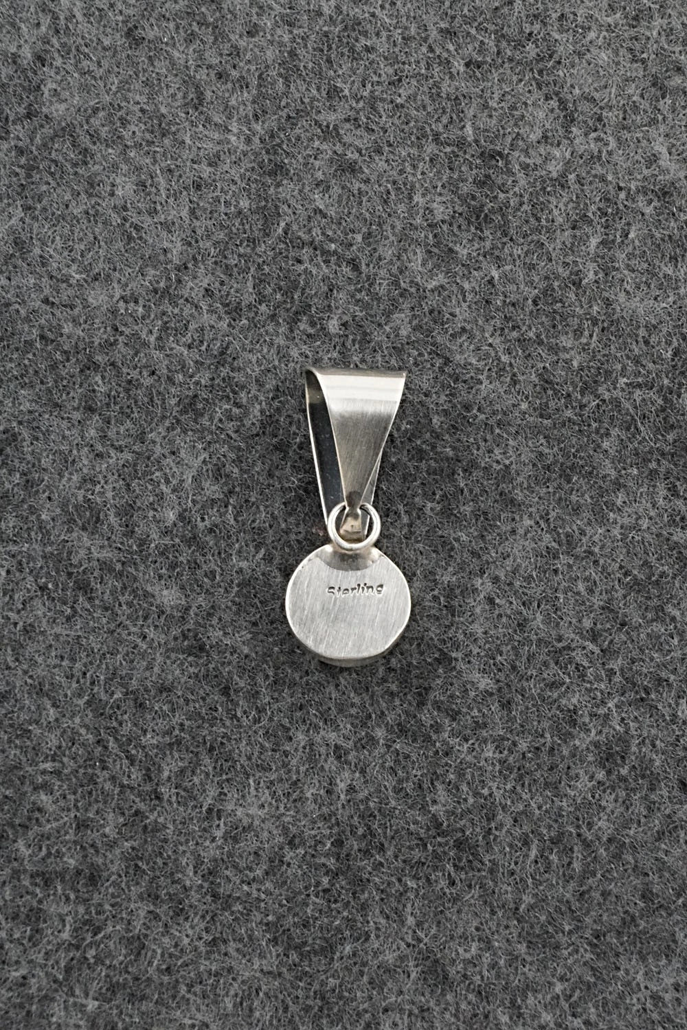 Turquoise & Sterling Silver Pendant - Rosemary Saunders