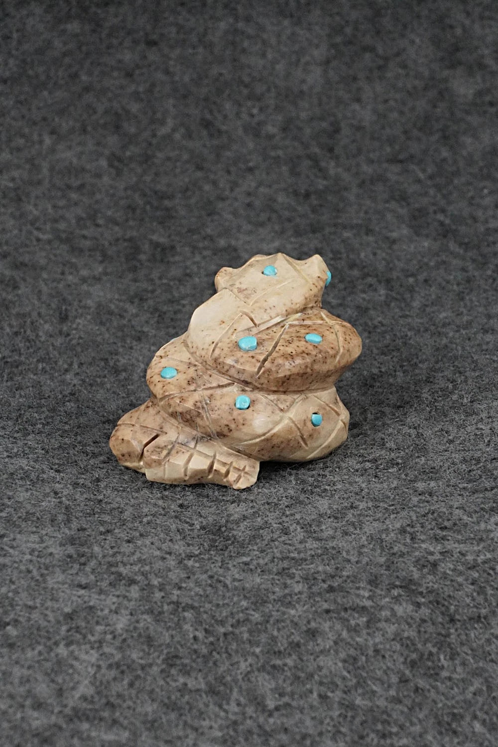 Rattlesnake Zuni Fetish Carving - Dannette Laate