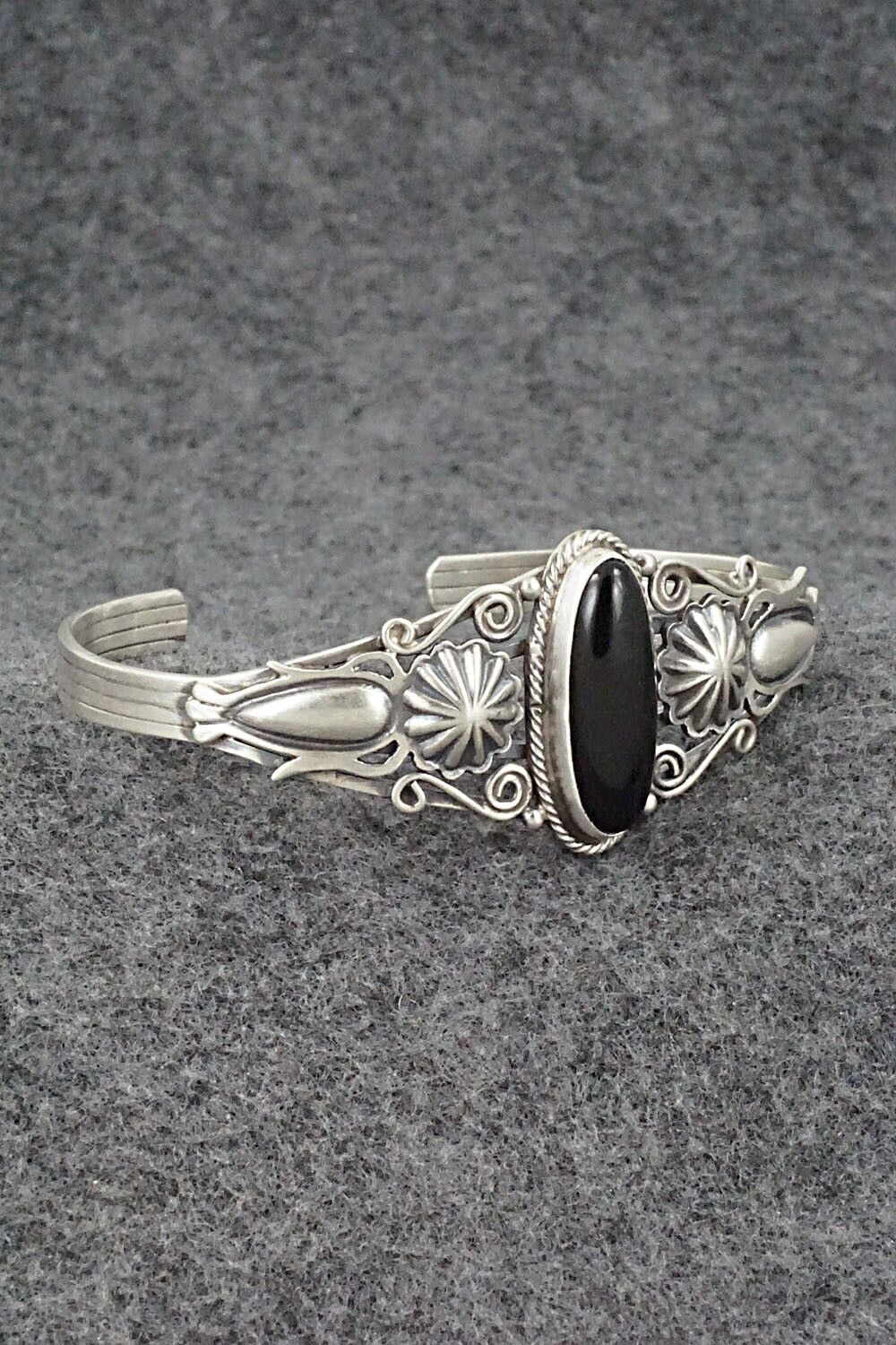 Onyx & Sterling Silver Bracelet - Andrew Vandever