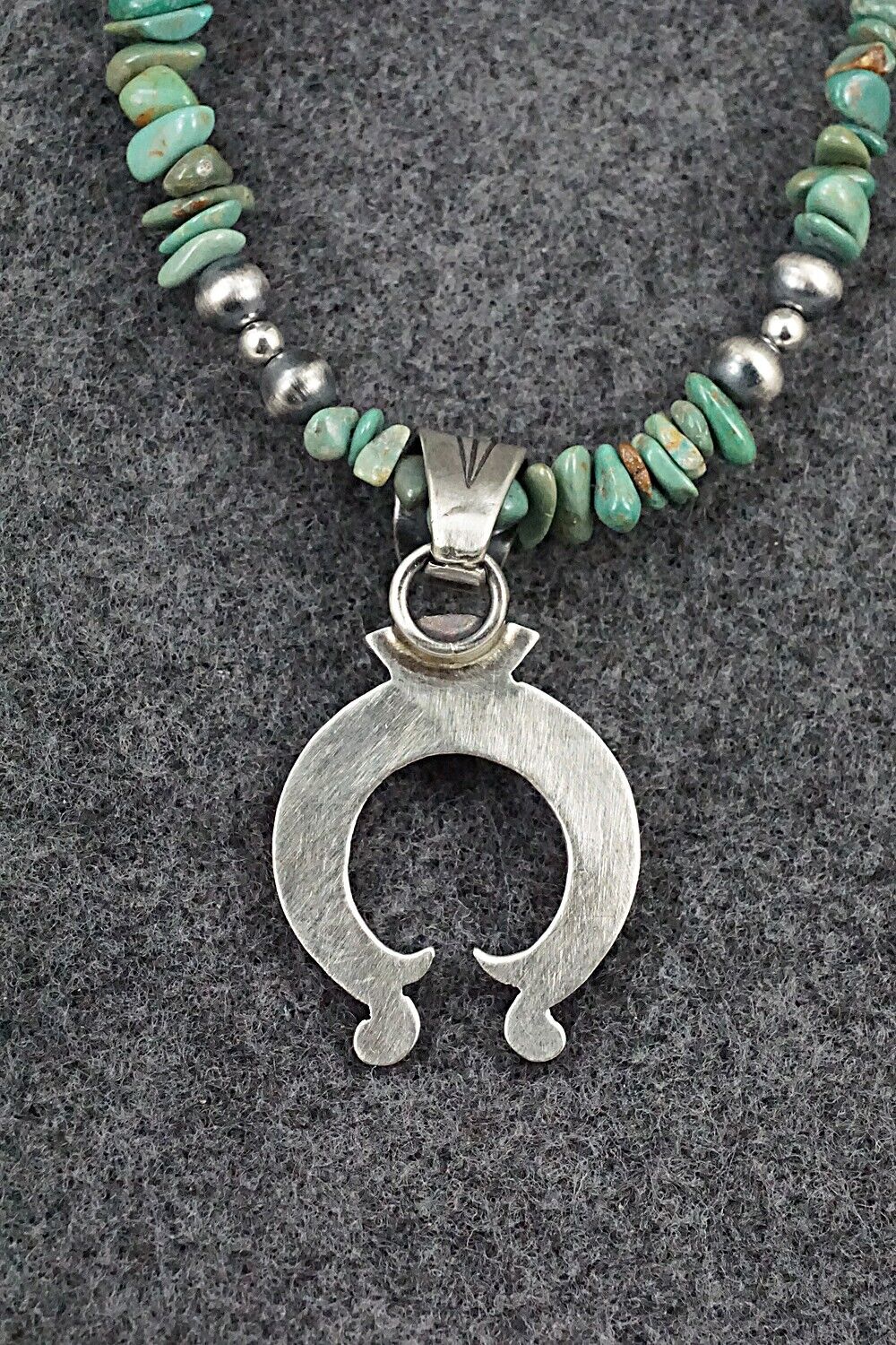 Turquoise & Sterling Silver Necklace - Louise Joe
