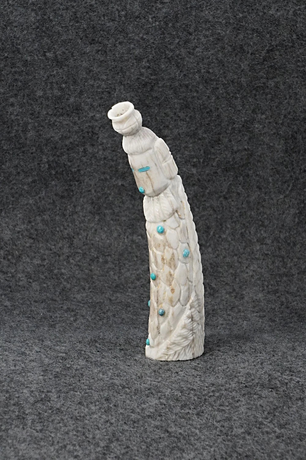 Corn Maiden Zuni Fetish Carving - Garrick Weeka