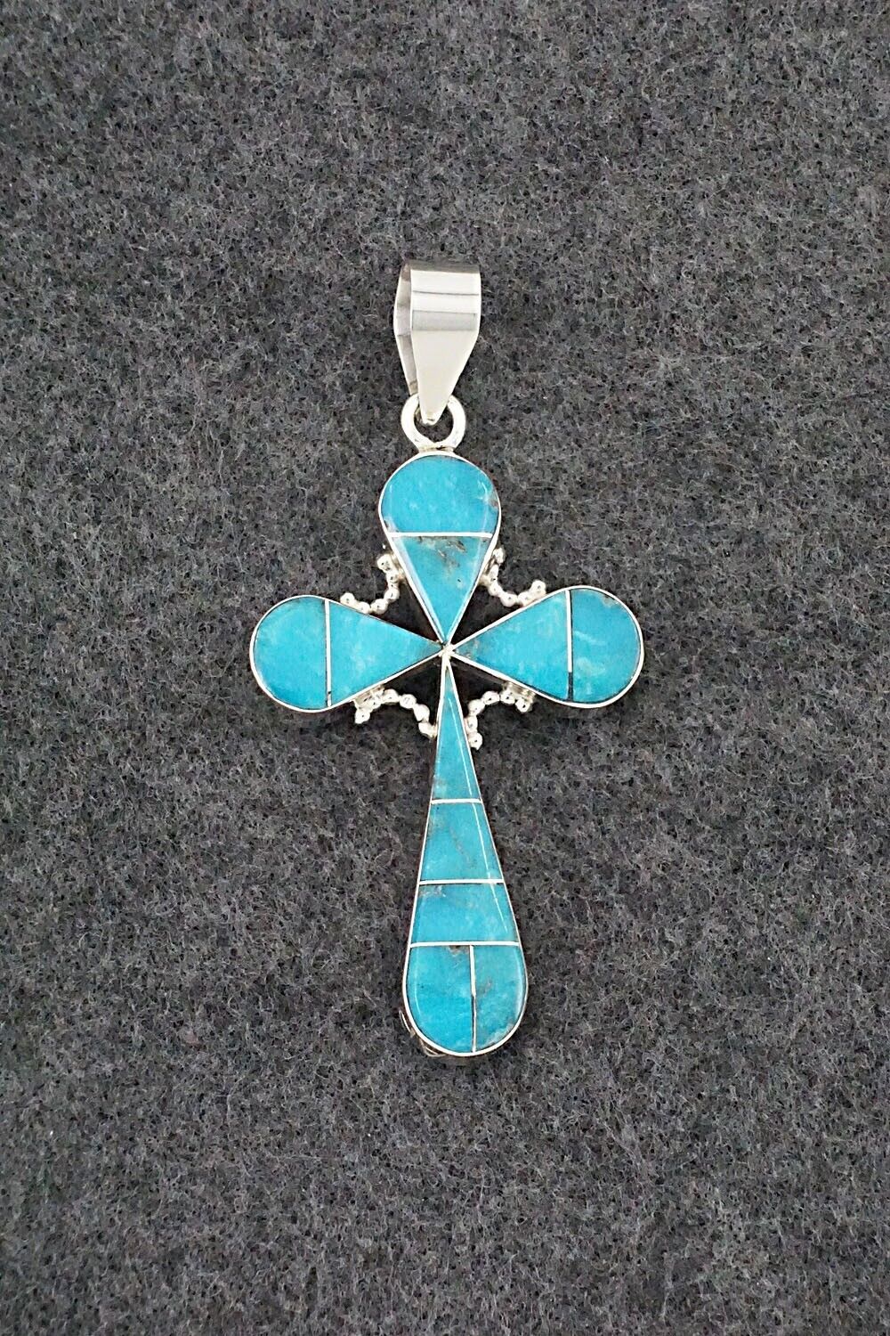 Multi-Stone & Sterling Silver Double-Sided Pendant - Annabelle Peterson